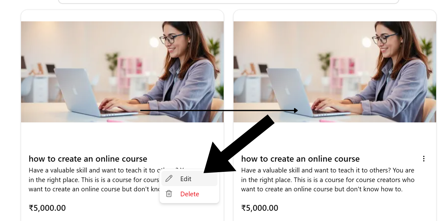 edit button